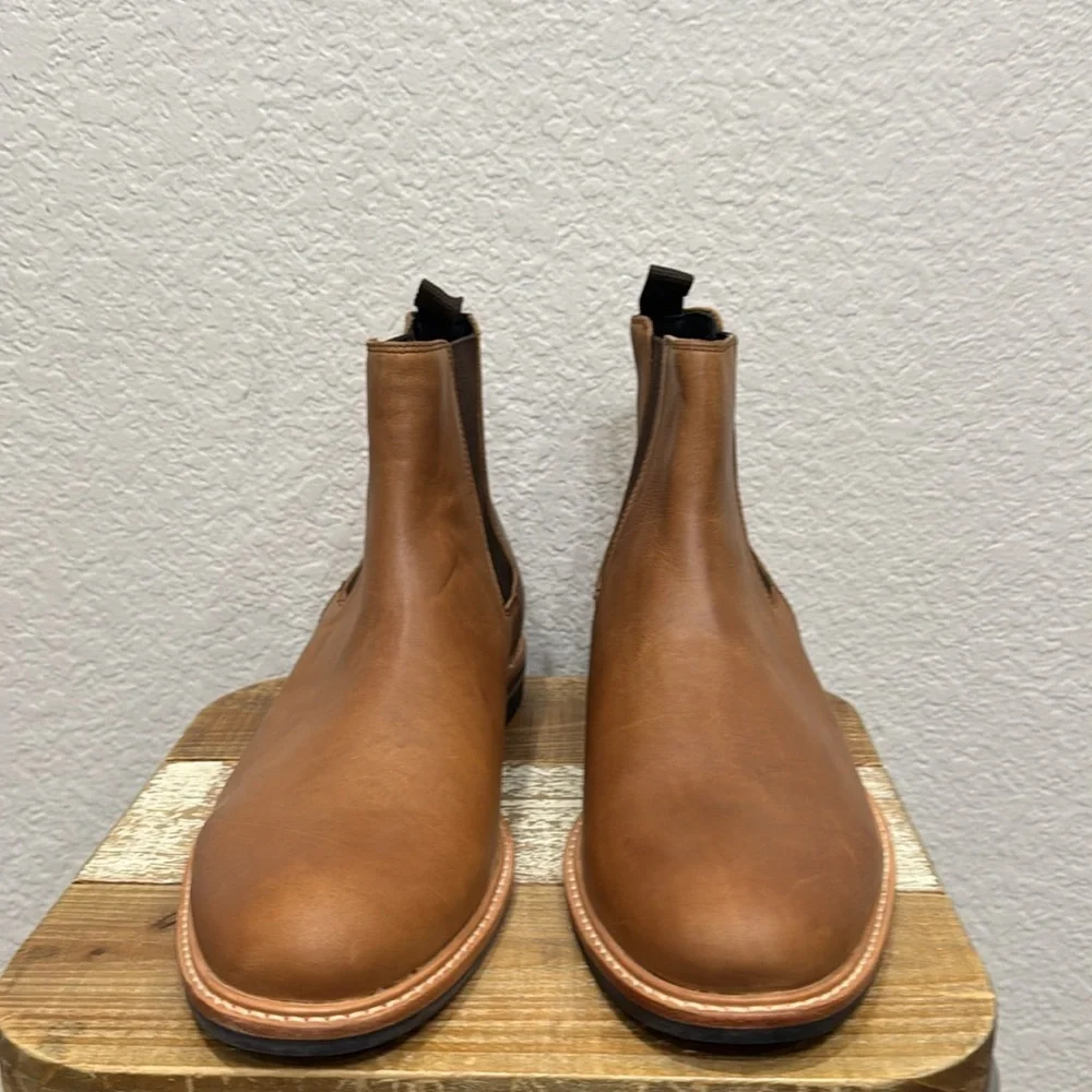 Nisolo Marco All Weather  Leather Chelsea Boots  Size 12.5
